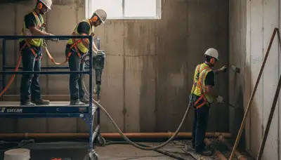 Basement waterproofing for Mobile, AL homes to stop seepage and moisture damage