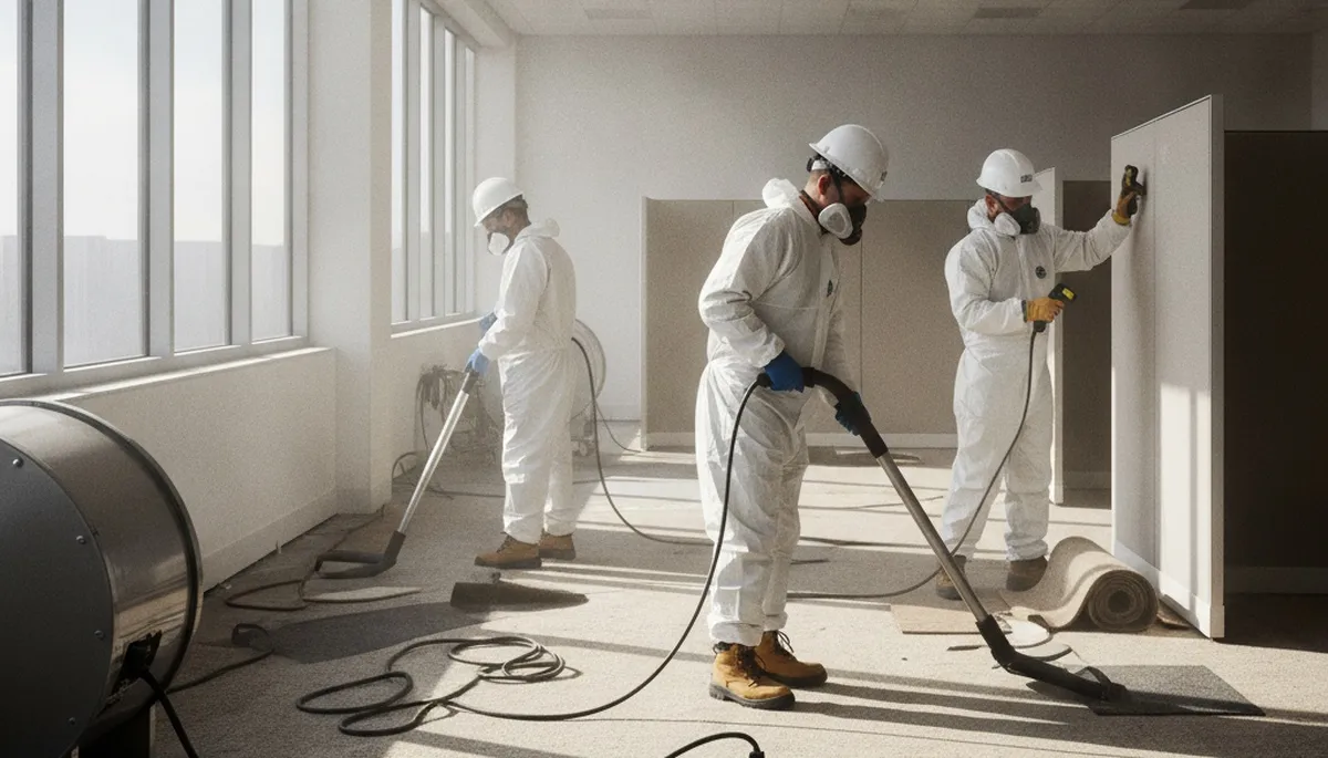 Commercial water damage restoration team in Mobile, AL responding to flooding and water intrusion