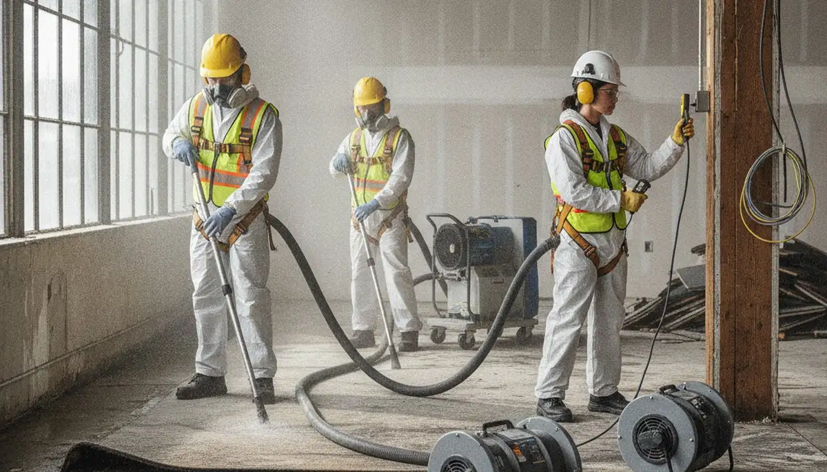 Water damage restoration team in Mobile, AL providing 24/7 emergency cleanup and drying services
