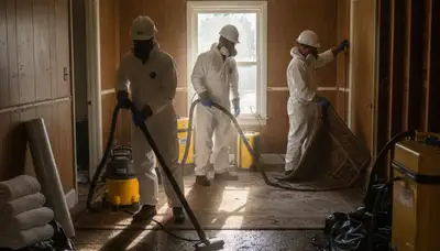 Flood damage cleanup in Mobile, AL for soaked homes, standing water, and moisture removal