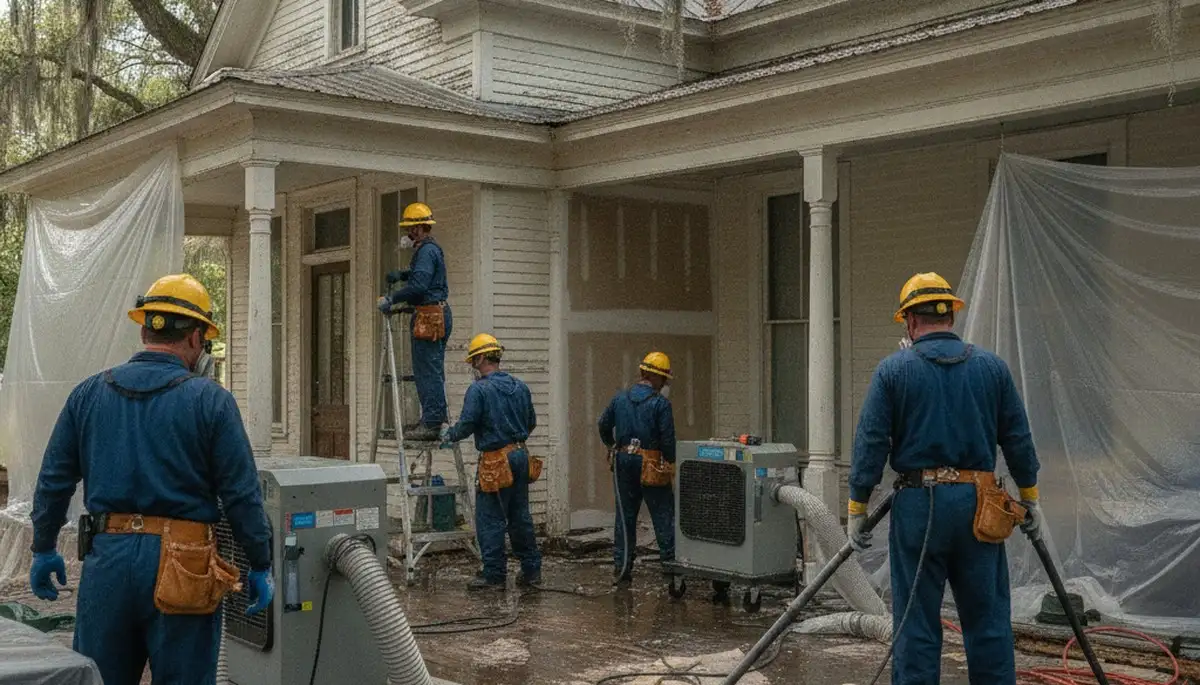 Water damage restoration service in Mobile, AL for homes and businesses