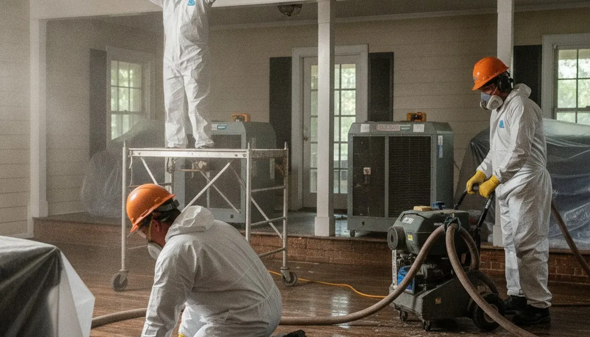 Water damage restoration team serving Mobile, AL for fast cleanup and repair