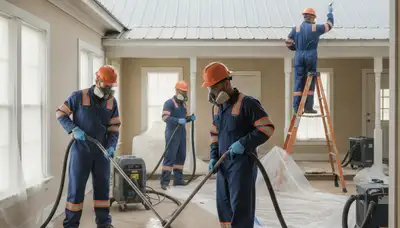 Water damage restoration team serving Mobile, AL for fast water cleanup and repairs