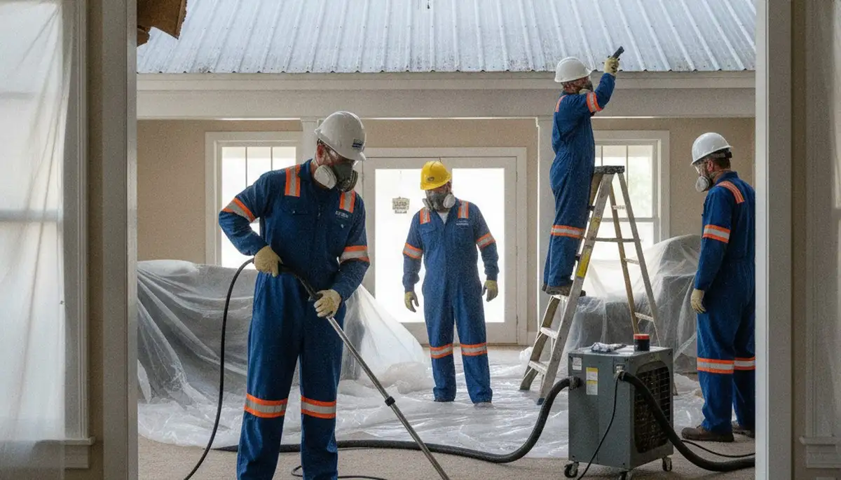 Water damage restoration team serving Mobile, AL for fast cleanup and repair