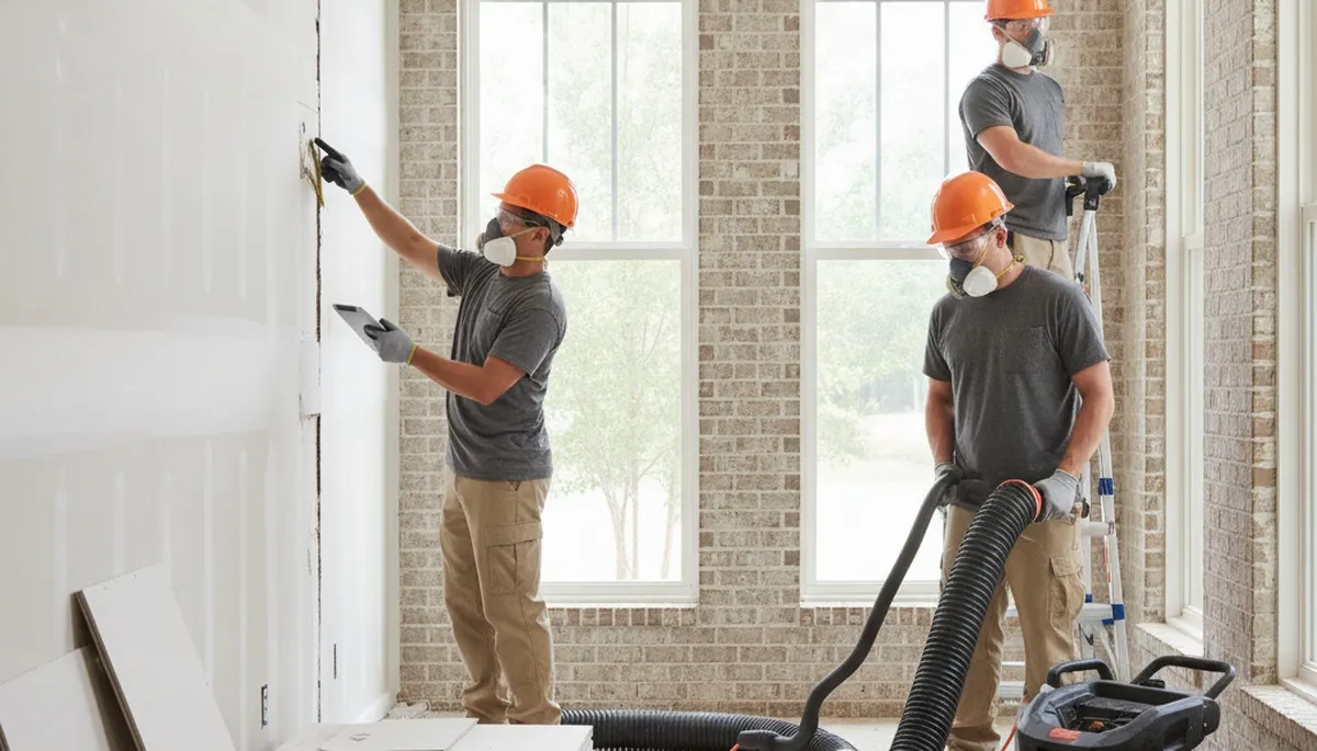 Water damage restoration team serving Mobile, AL for fast emergency cleanup and repair