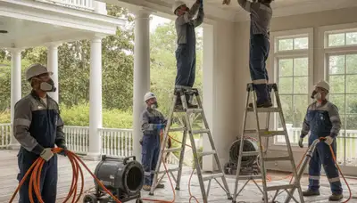 Water damage restoration team serving Mobile, AL for fast cleanup and repair