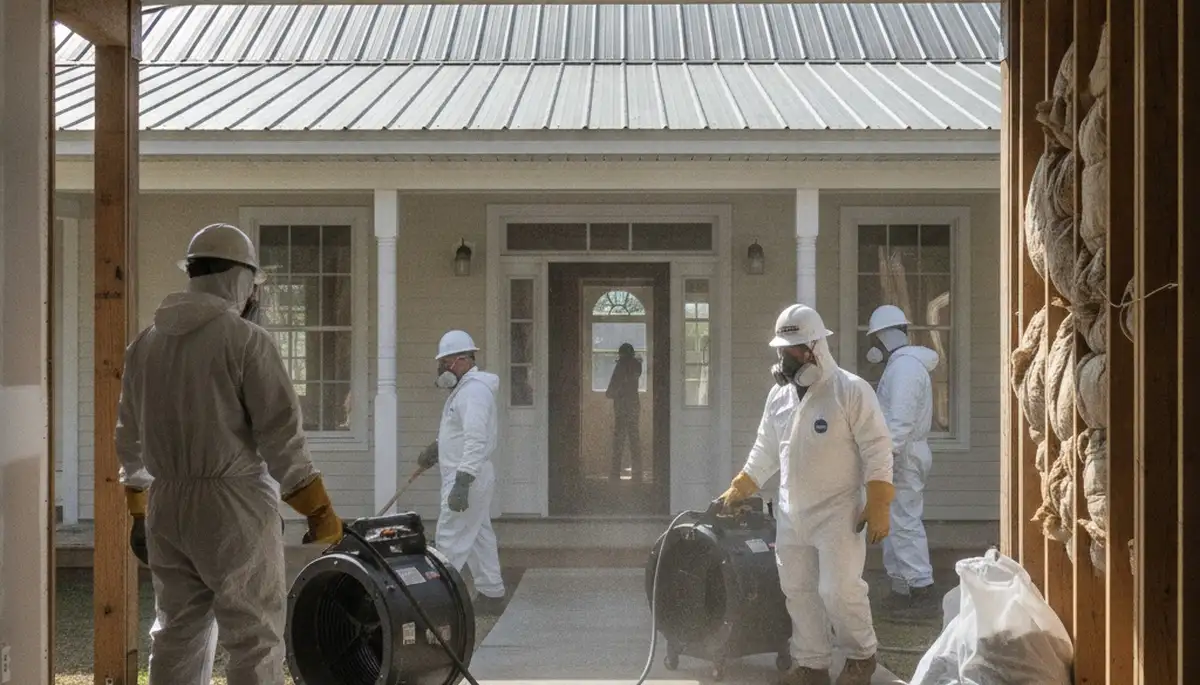 Water damage restoration team serving Mobile, AL for emergency cleanup and repair