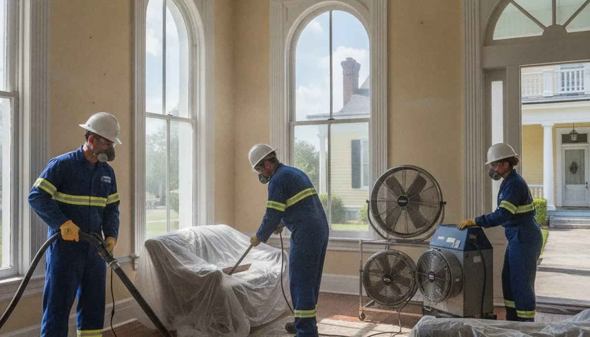 Water damage restoration team in Mobile, AL serving homes and businesses