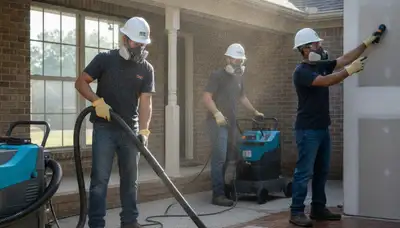 Water damage restoration team serving Mobile, AL for emergency cleanup and repairs