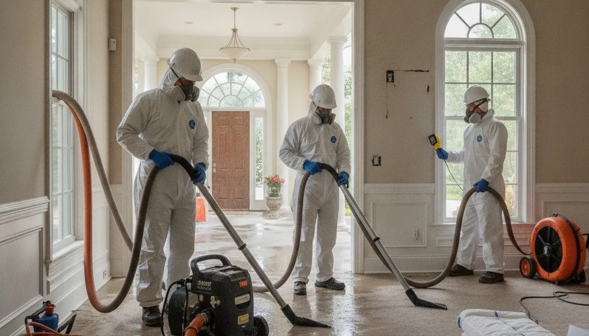 Water damage restoration service in Mobile, AL for homes and businesses