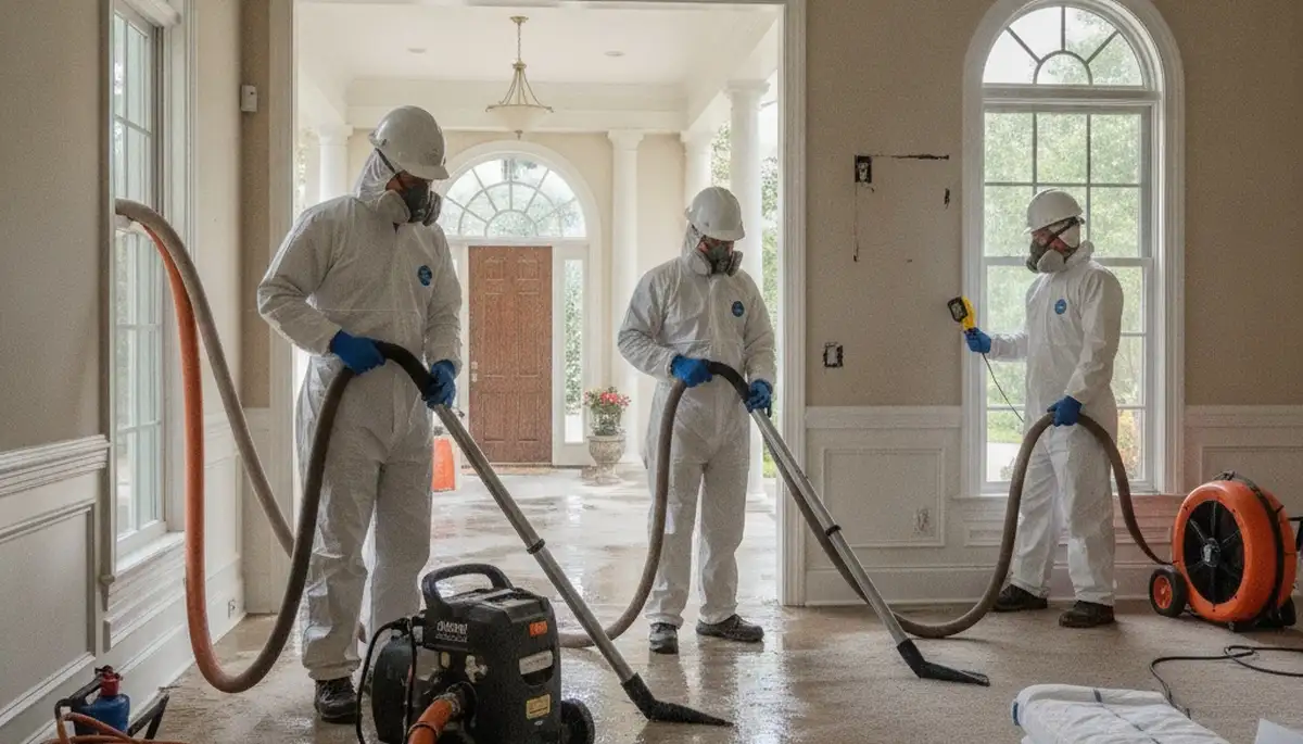 Water damage restoration service in Mobile, AL for homes and businesses