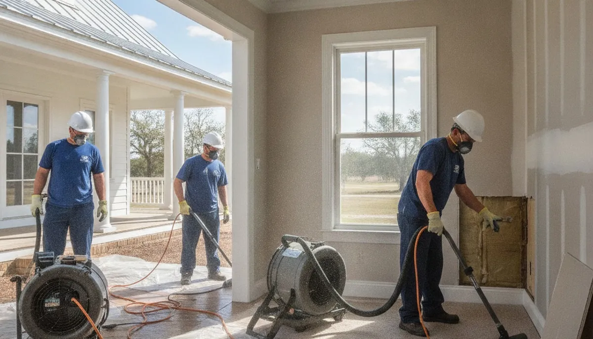 Water damage restoration team in Mobile, AL serving homes and businesses