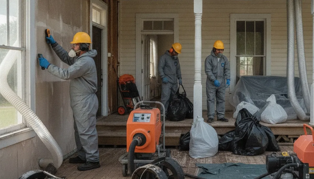 Water damage restoration team serving Mobile, AL with professional cleanup and drying services