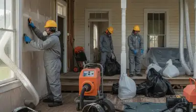 Water damage restoration team serving Mobile, AL with professional cleanup and drying services