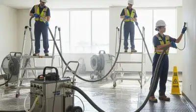 Water extraction service for Mobile, AL homes after flooding and standing water removal