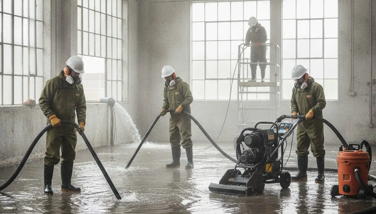 Water extraction service in Mobile, AL for fast standing water removal after flooding